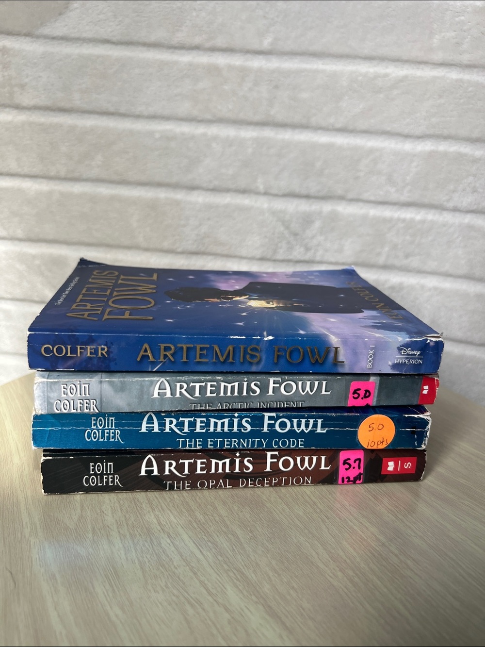 Artemis Fowl Paperback Box Set Books 1-4 by Eoin Colfer